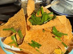 香酥椒盐烀饼-北京龙庆四季香农家饭庄·灶台鱼·碳烤虹鳟鱼(龙庆峡店)