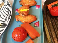 BBQ鸡翅-蜜桃花开·中西融合菜E&W(南长街店)