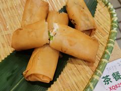 芙蓉蛋白脆春卷-喜鹊茶点.啫煲(车陂店)