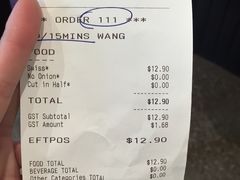 账单-Fergburger(皇后镇店)