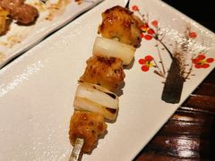 鸟鹏家鸡腿肉加葱-鸟鹏烧鸟居酒屋(熙龙湾店)