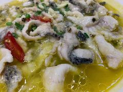 椒麻黑鱼片-新白鹿餐厅(城西银泰城店)