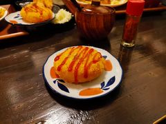 芝士炸土豆饼-金龙咖喱