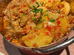 蒜香拼盘-浩海火燒雲傣家菜(芮欧百货店)