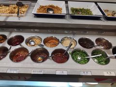 自助调料区-海底捞火锅(航洋城店)