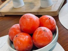 -如意山房柿子树下餐厅