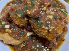 鱼香茄饼-温江公平红烧兔(总店)