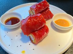 红米脆皮鲜虾肠-蝴蝶里·粤菜·点心(滨江龙湖店)