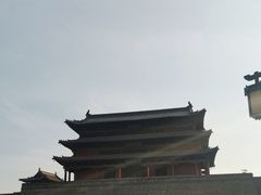-城墙带状公园-大同古城墙广场停车场
