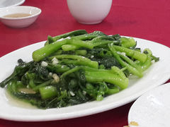 蒜蓉炒菜心-陈记稻香潮汕砂锅粥(华强南店)