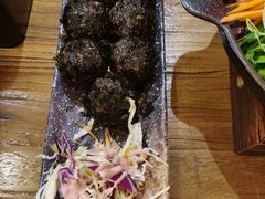 金枪鱼泡菜饭团-冰川延边料理·炭烤串(原小木屋店)