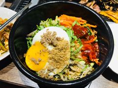 生牛肉石锅拌饭-火炉火自助餐(悠唐购物中心店)