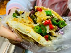 鸡蛋花干夹馍-三兄弟高炉烧饼