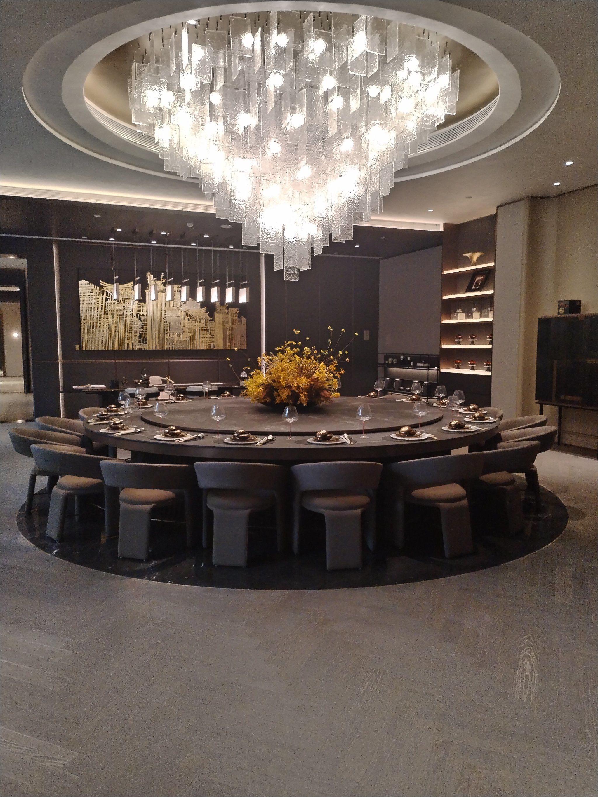 奢华餐厅的私密体验