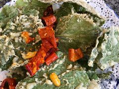 面拖桑树叶-天台徐家小吃