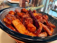 鲜贝烧茄子-那家小馆•北京菜•烤鸭(香山店)