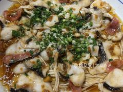 麒麟酱蒸鱼片-荆九爷爆炒桥头三嫩(夫子庙店)