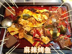 -探鱼·鲜青椒爽麻烤鱼(苏宁广场店)