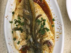 葱油大黄鱼-渔中舟海鲜大排档(普陀沈家门店)