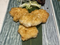 秘制叉烧拼墨鱼饼-常来小聚·广州非遗传承餐厅(高德置地店)
