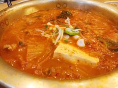 猪颈肉泡菜汤-金北顺大锅家(신사본점)