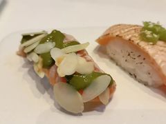 杏仁抹茶三文鱼-元气寿司(益田假日广场店)
