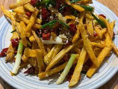 干煸藕丝-静一餐厅·湖北菜(前门创始店)