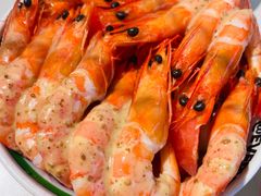 水果沙拉基围虾-欧记大排档·景德菜(上海首店)