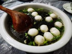 紫菜鱼丸汤-南蚝小贝海鲜特色餐厅(南澳岛店)