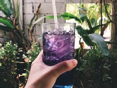 -蝶豆花蓝面条
