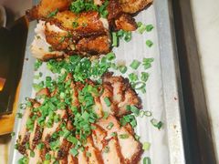 烤鸡烤肉双拼-绿茶餐厅(深圳龙华天虹购物中心店)