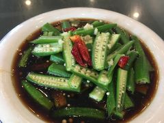 白灼秋葵-民间小灶(亭林店)