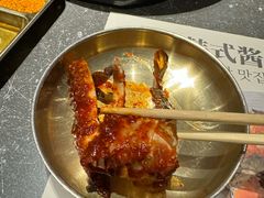 -草家酱蟹炭火烤肉店(珲春南路二店)