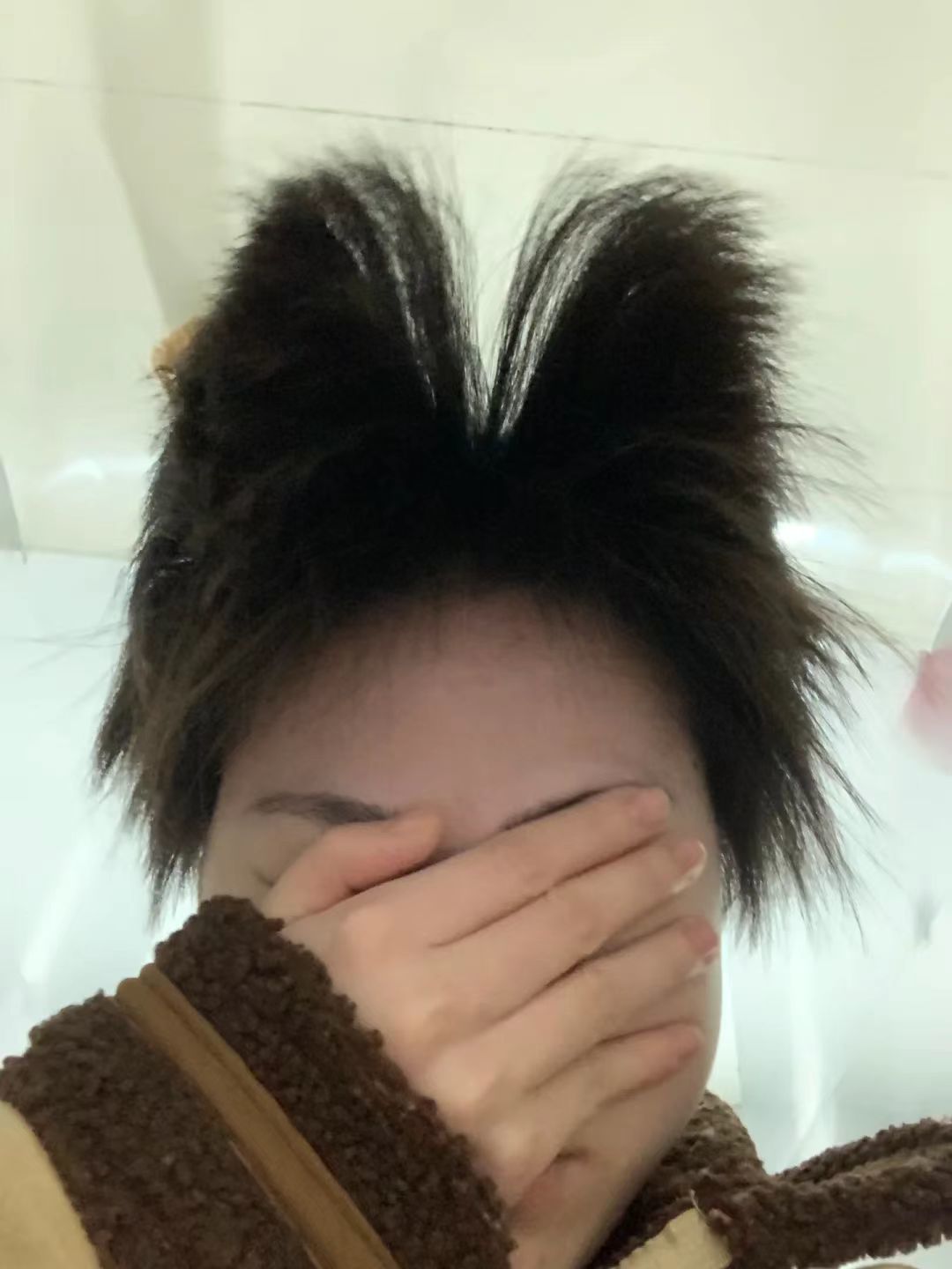 剪了个蝴蝶🦋发型,国庆回家惊艳所有人