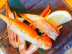 水煮螃蟹配醋-蟹道乐(道顿堀本店)