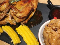香草烤脆皮小春鸡-麦甜创意轻食餐厅(西康路店)