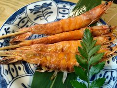 盐烤黑虎虾-枝魯枝魯自助料理