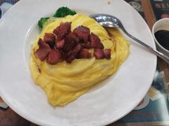 叉烧滑蛋饭-香港新曜记茶餐厅(星耀城店)