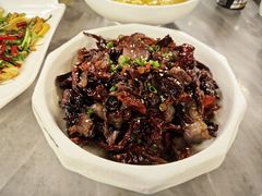 辣香牛干巴-蔼若春.传承三十年云南菜(金碧公园店)