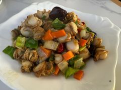 葱爆威海扇贝-威海渔村(静安旗舰店)