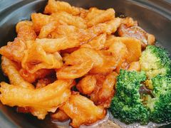 鲍汁蹄筋鱼肚煲-朱仔记食府(江南大道店)