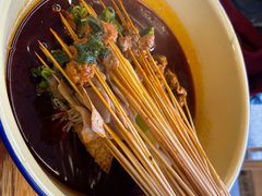 -拈签一笑黄牛肉辣卤串串