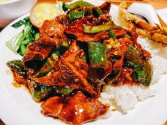 酱爆猪肝饭套餐-富源春面馆(四川北路店)