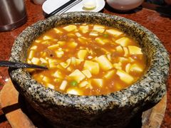 石锅鸡汤豆腐-绿茶餐厅(华联万柳店)