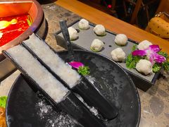 黑松露墨鱼滑-重庆地瓜老火锅(广渠门店)
