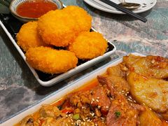 Golden虾饼-浩海火燒雲傣家菜(芮欧百货店)