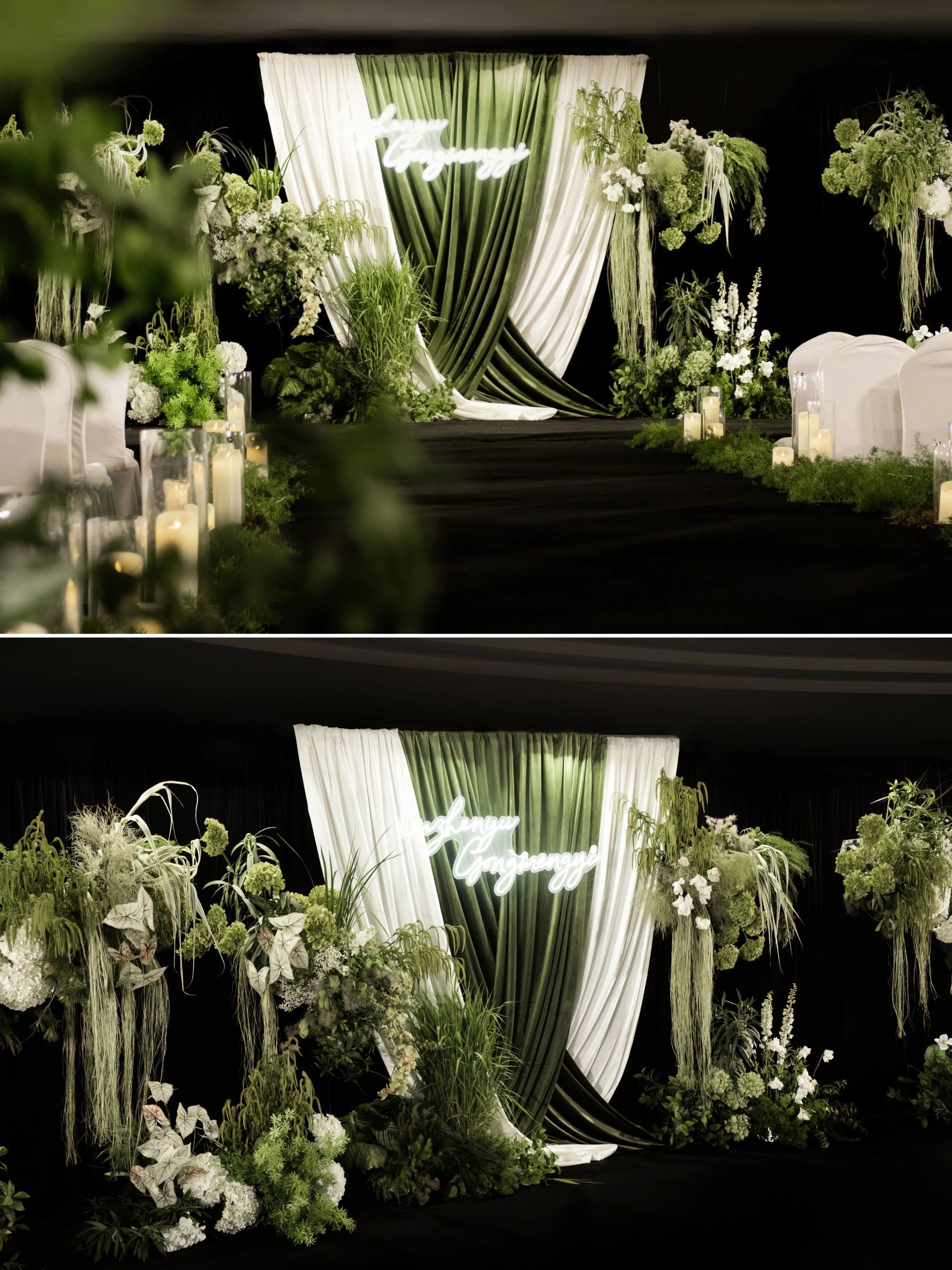 清新简约婚礼风