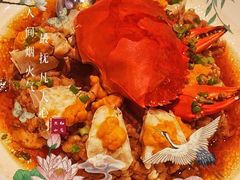 黑豚肉碎蒸膏蟹-万豪中餐厅·粤菜·北京粤财JW万豪酒店
