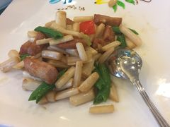 藕尖炒爽肉-天顺渔港·海景餐厅(星海广场店)