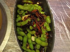 脆爽凉拌毛豆-靓靓蒸虾(中山公园店)